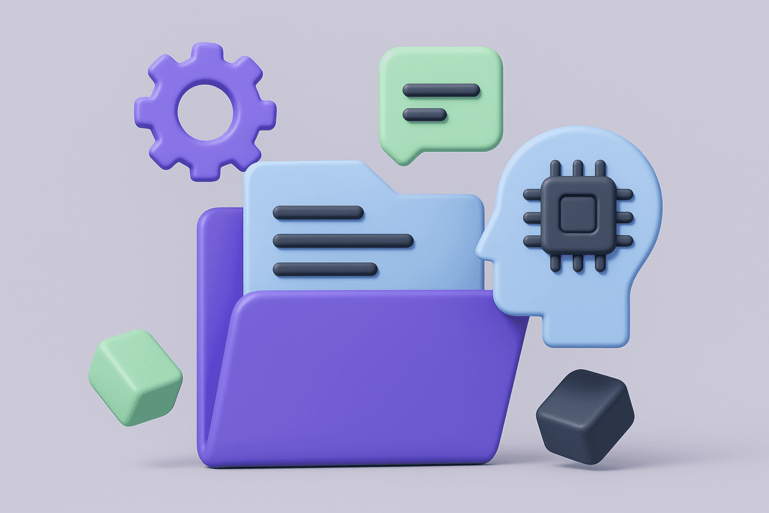 AI Processes Content